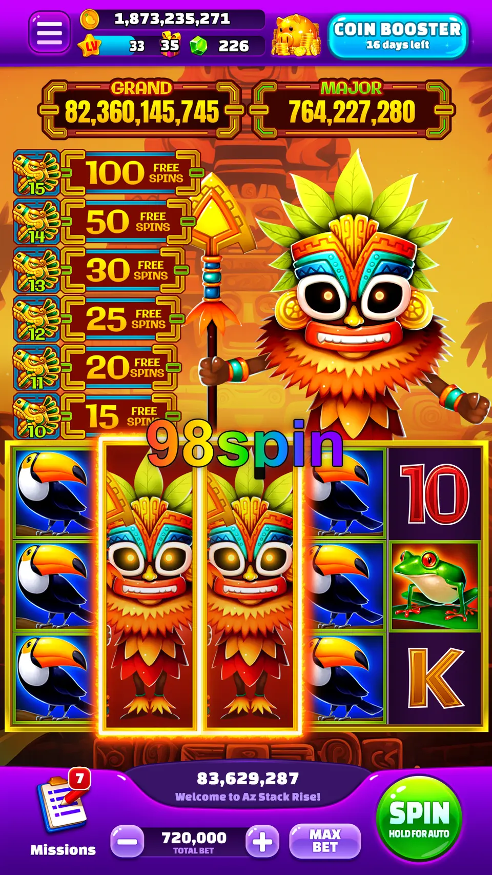 98spin APK